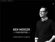 Tablet Screenshot of ben.fi