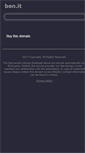 Mobile Screenshot of ben.it
