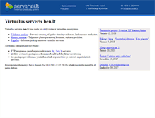 Tablet Screenshot of ben.lt